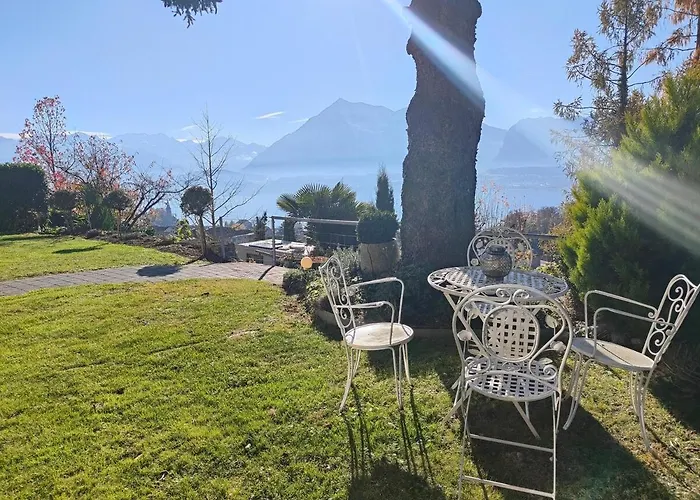 Hilterfingen On The Way To Interlaken * Thun